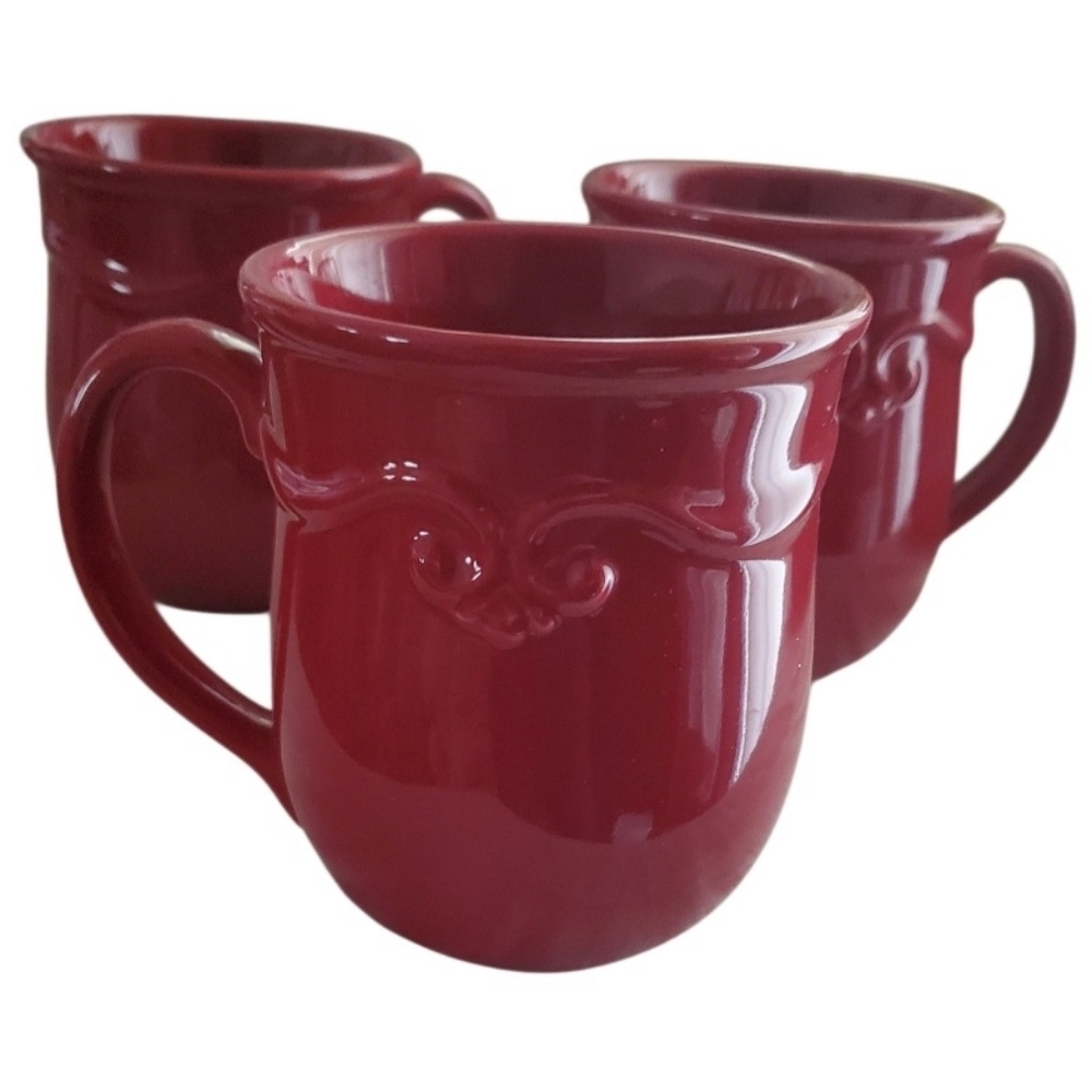 3 Princess House Pavilion Mugs